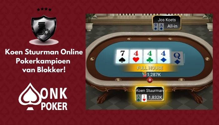 stoel Botsing Mm Online Pokerkampioenschap van Blokker | Doe jij mee? - ONK Poker